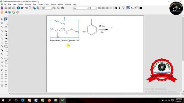 How to Download and Install ChemDraw Software and Design Chemical Reactions and Synthesis Structure смотреть онлайн