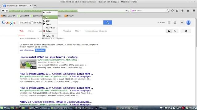 Linux Mint 17 SRB kako instalirati XBMC смотреть онлайн