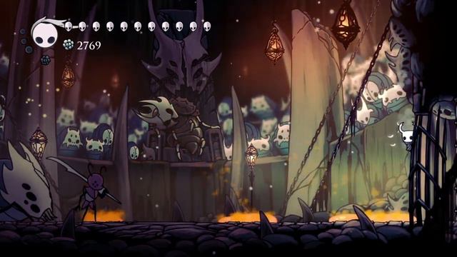 Hollow Knight - God Tamer Bossfight [Colosseum of Fools (Trial of The Fool)] смотреть онлайн