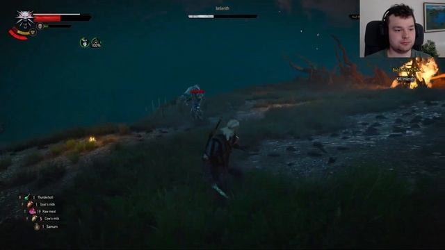 Imlerith Full Boss Fight in The Witcher 3 Wild Hunt Hardest Difficulty смотреть онлайн