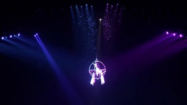 Цирк.Воздушные гимнасты-2\Circus. Trapeze artists-2