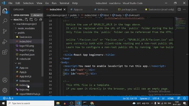 Folder Structure in React JS | ReactJS Tutorial Part -2 смотреть онлайн