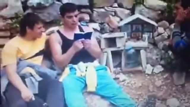 Вершина горы в Крыму. Храм на вершине горы.