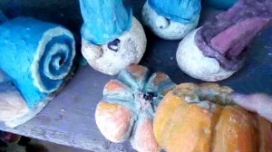 фигурки из бетона ,чем красить?#болталка