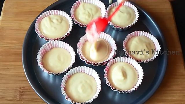 Eggless Vanilla Cup Cake | Easy Vanilla Cake With and Without Mold | No Oven, Curd, Condensed Milk смотреть онлайн