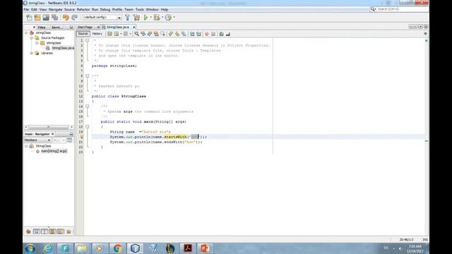 String operations - starts and ends with смотреть онлайн