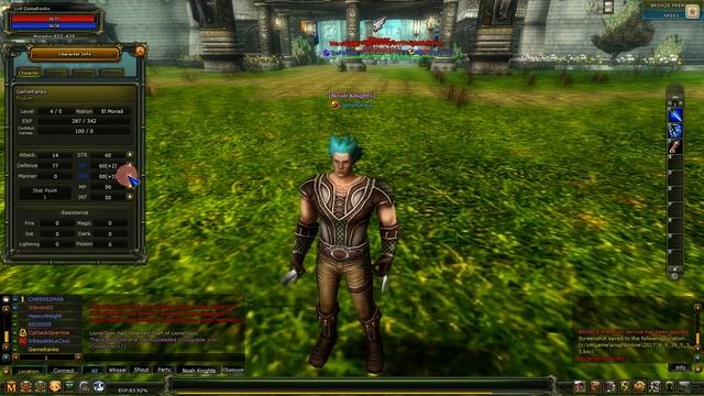 Stat Points for Beginner Rogue on Knight Online смотреть онлайн