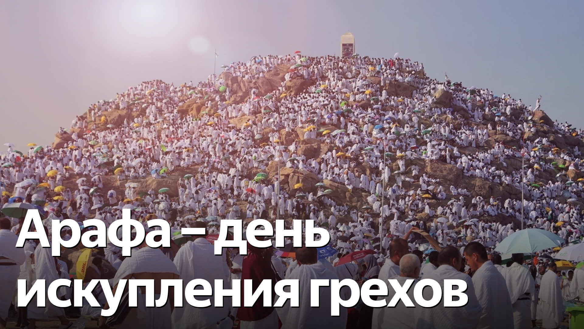 Обращение Муфтия Гайнутдина с наступлением Дня Арафа смотреть онлайн