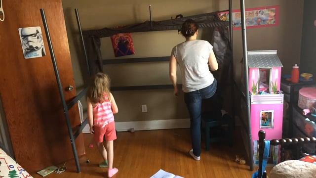 Tuffing Ikea Kids Loft Bed - Time Lapse Assembly смотреть онлайн