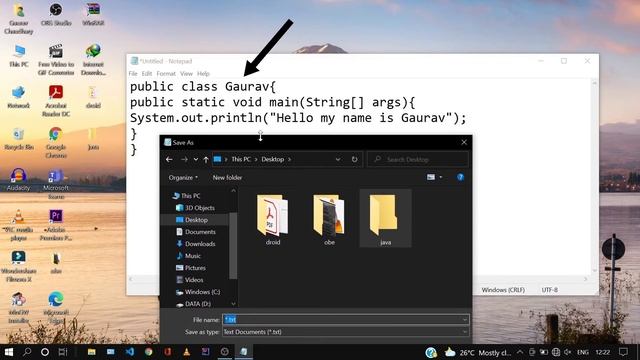 How to Run Java Program in Command Prompt (CMD) in Windows 10 | Compile java program using CMD | смотреть онлайн