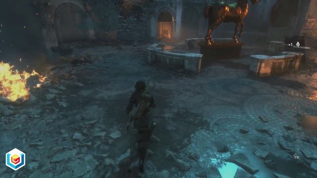 Rise of the Tomb Raider - Walkthrough Part 16 - The Lost City (Survivor Difficulty Gameplay) смотреть онлайн
