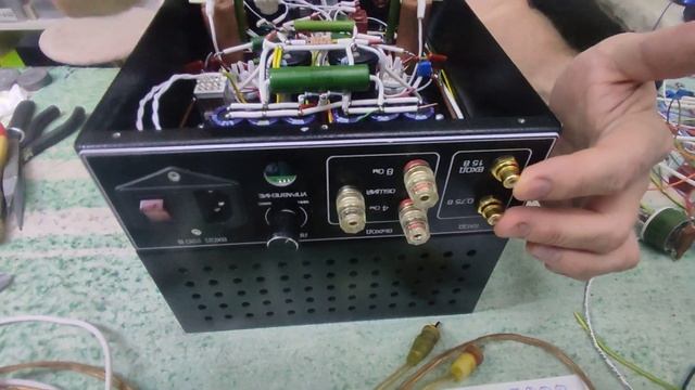 Рекомендации по сбору ламповых усилителей. Совет номер 1 - Как убрать фон смотреть онлайн