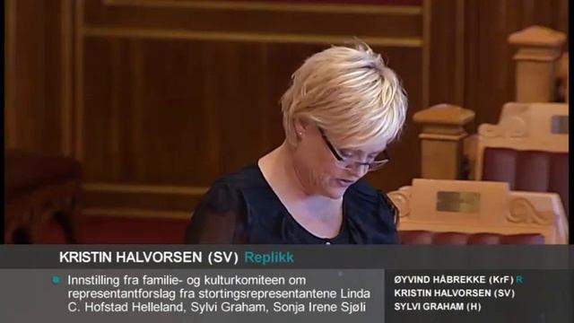 28.11.2011 Sak 1 2 Linda Hofstad Helleland utfordrer Kristin Halvorsen смотреть онлайн