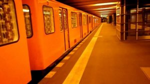 BERLIN's modern metro or subway (Berlin U-Bahn, Germany) #travel #berlin #travel