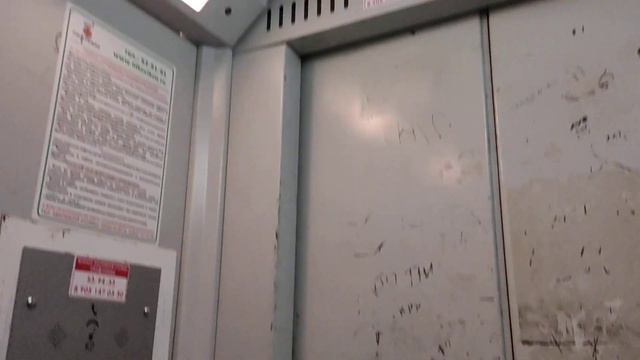 (Необычная модернизация) Лифт МЛЗ 1989 г. @ Ул. Студенческая, 6 (г. Владимир) смотреть онлайн