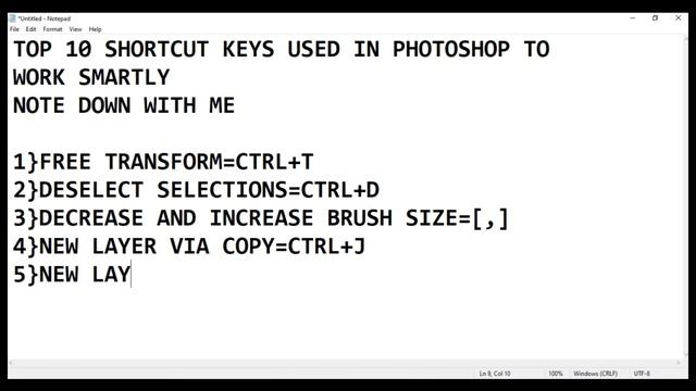 Top 9 photoshop shortcut keys ? смотреть онлайн