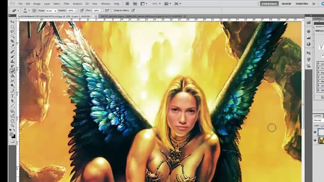 как вставить лицо из фото в картинку смотреть онлайн