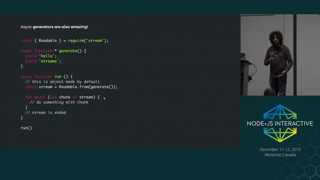 Stream Into the Future (NodeJS Streams) смотреть онлайн