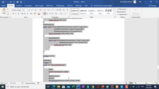 TP 7 JEE : Entreprise Java Beans EJB avec JBOSS Wildfly, API смотреть онлайн