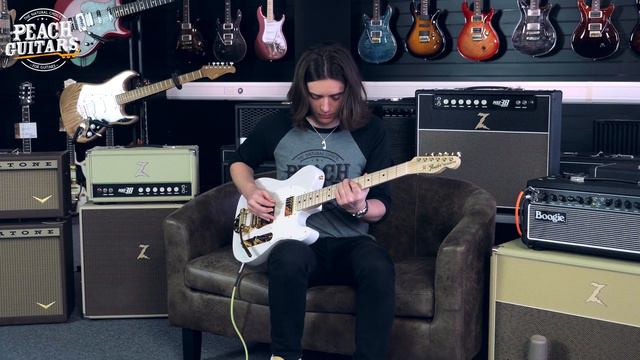 Fender Custom Shop Dennis Galuszka Masterbuilt Telecaster - White Blonde NOS смотреть онлайн