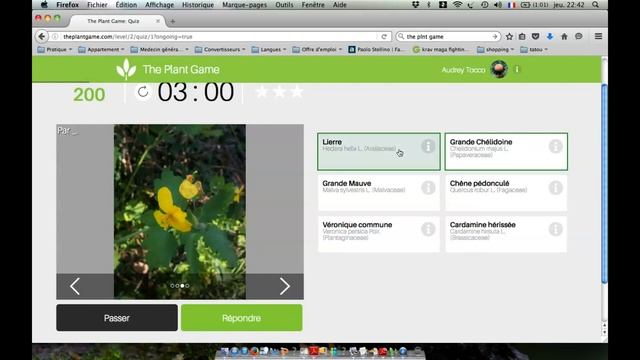 Tutoriel The Plant Game pour le MOOC Botanique смотреть онлайн