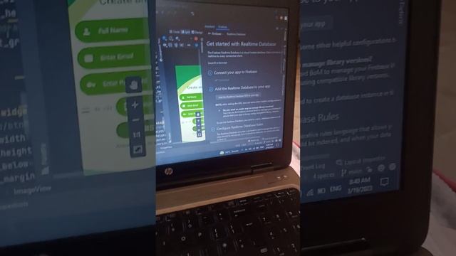 How to create signup activity || create an account in android studio using java || firebase databas смотреть онлайн