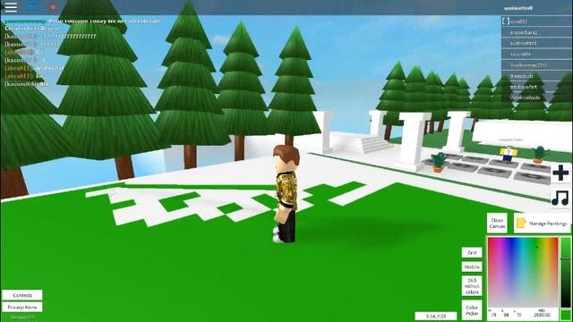 Roblox Pixel Art Creator Making The Best Art смотреть онлайн