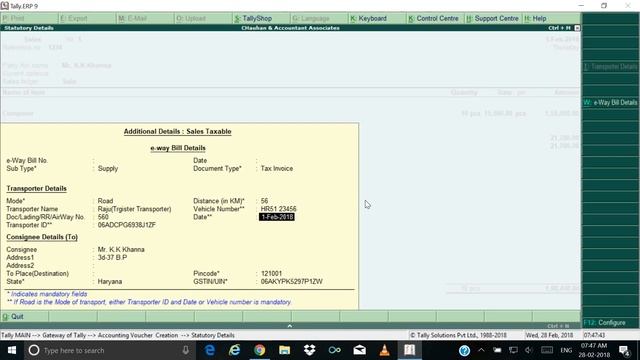 Live Demo |Tally ERP 9– Generate e-Way Bill & Upload JSON File by Tally in E-Way Portal смотреть онлайн