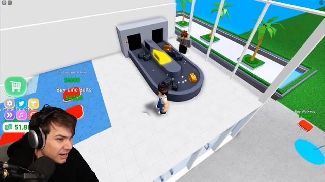BUILD AN AIRPORT TYCOON! Roblox смотреть онлайн