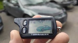 Автозапуск Tomahawk TZ-9030 Chrysler Sebring 2003г 2,4л