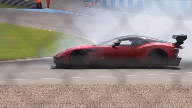 Aston Martin Vulcan Donington Park Spin fast car festival 2017 смотреть онлайн