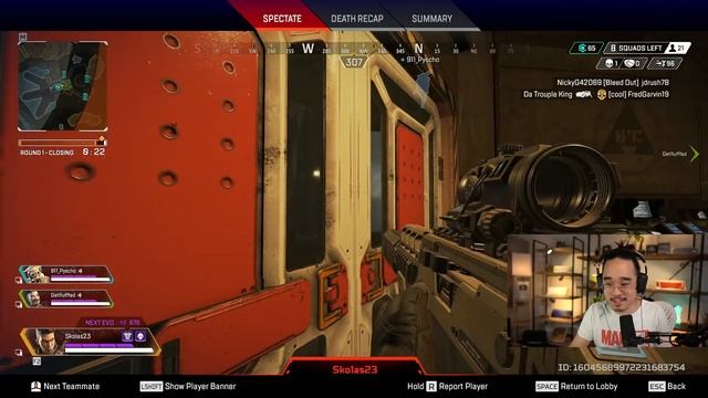 3600 Hour Player Spectates 0 Hour Players in Apex Legends смотреть онлайн