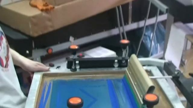 Шелкография. Печать на ткани смотреть онлайн