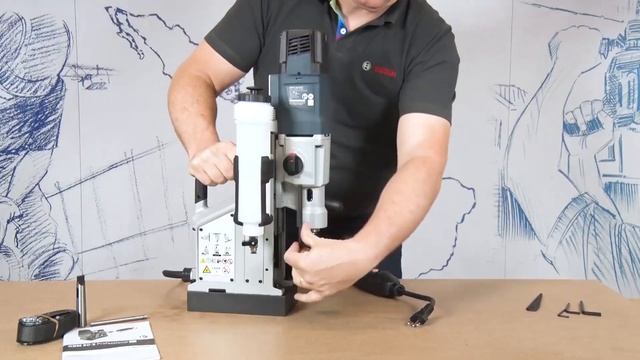 TALADRO MAGNÉTICO BOSCH GBM 50-2