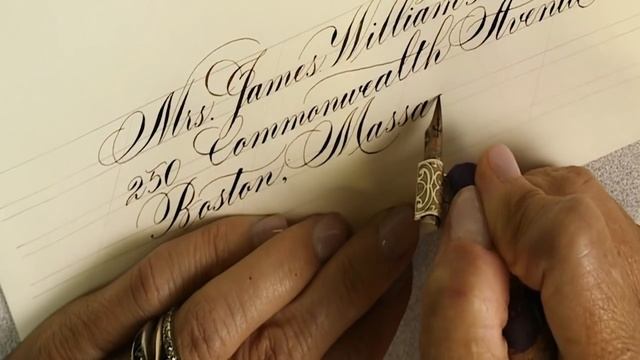 Envelope Calligraphy - Copperplate & Modern Script By Suzanne Cunningham
