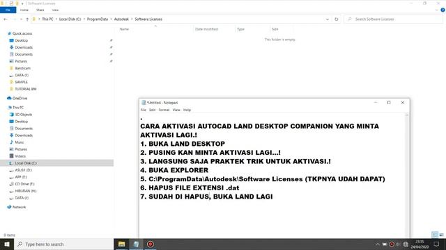 LAND DESKTOP COMPANION 2009 SUDAH DIAKTIVASI, TAPI MINTA LAGI AKTIVASI. GAGAL смотреть онлайн