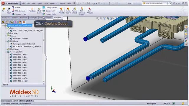 Moldex3D eDesignSYNC R11 SP2 for SolidWorks Tutorial Full An смотреть онлайн