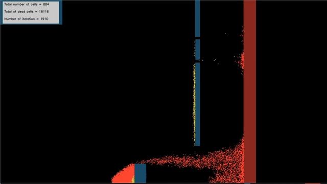 Python sand simulation using Numpy on OpenCV2 смотреть онлайн