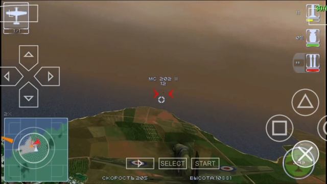 IL-2 STURMOVIK: Birds of Prey gameplay psp смотреть онлайн