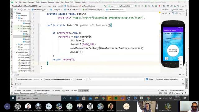 Introduction to RETROFIT REST Client for Android смотреть онлайн