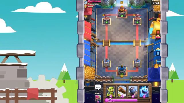 GEM RUSH!!!! || Clash Royale 4600+ Mortar Cycle Trophy Deck! смотреть онлайн
