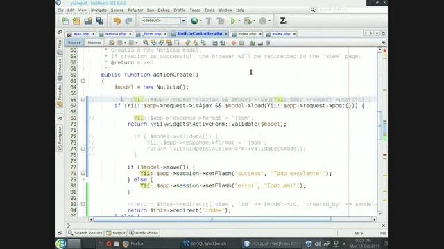 Desarrollo de aplicaciones web con YiiFramework2 clase 8 смотреть онлайн