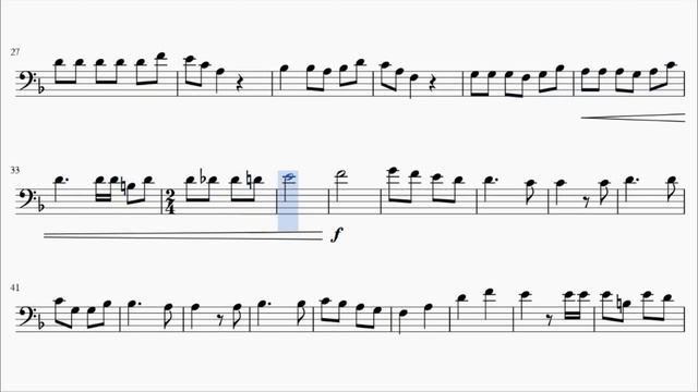 Shigenki no Kyojin Season 3 Ending - Requiem der Morgenröte (Trombone) смотреть онлайн