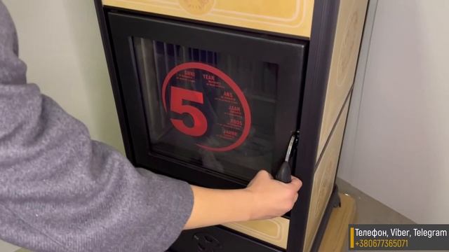 Піч на дровах - Edilkamin Ninfa смотреть онлайн