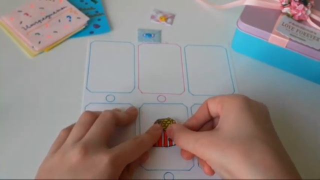 Бумажные сюрпризы-новинки "Игровой телефон" и "Морские глубины" : DIY Paper Stickers Unpacking смотреть онлайн