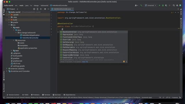 Java Spring Boot Intro смотреть онлайн