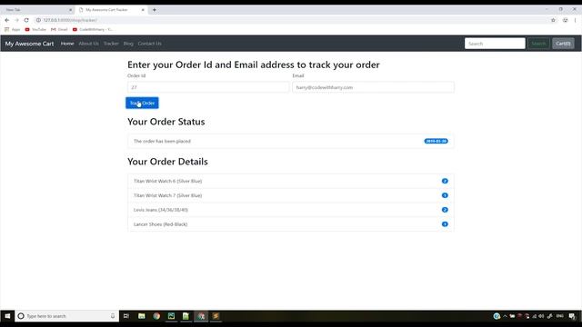 Fixing A Bug In Django E Commerce Website Tracker | Python Django Tutorials In Hindi #68 смотреть онлайн