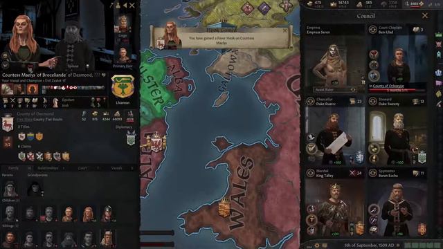 Lets Play Crusader Kings 3: Princes of Darkness (Ventrue) #21 смотреть онлайн
