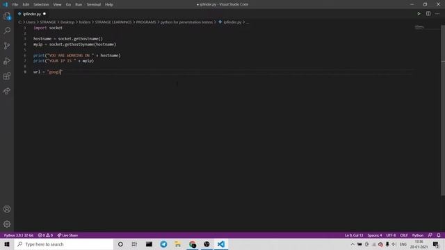 IPfinder #1 | Creating hacking tools смотреть онлайн