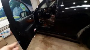 Складывание зеркал на Infinity Fx35. Starline as96 . Казахстан